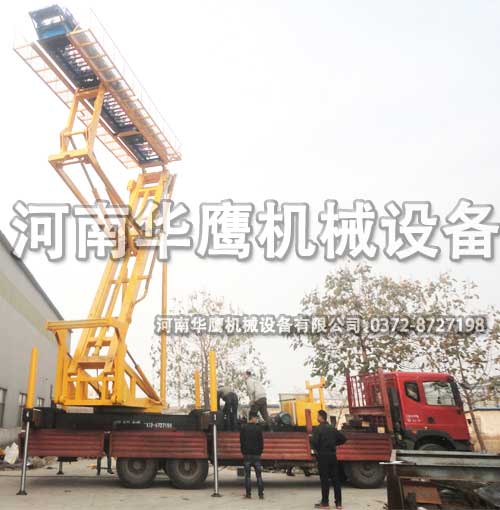 高空 作業(yè)平臺測試現(xiàn)場